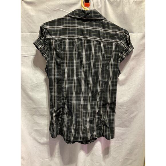 Cato Crossover V-Neck Short Sleeve Top Blouse Large Great Condition Cute - Picture 5 of 5